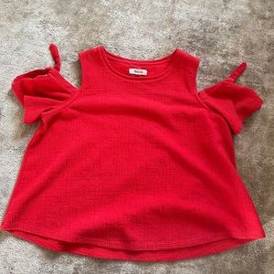 Madewell Open Shoulder Top